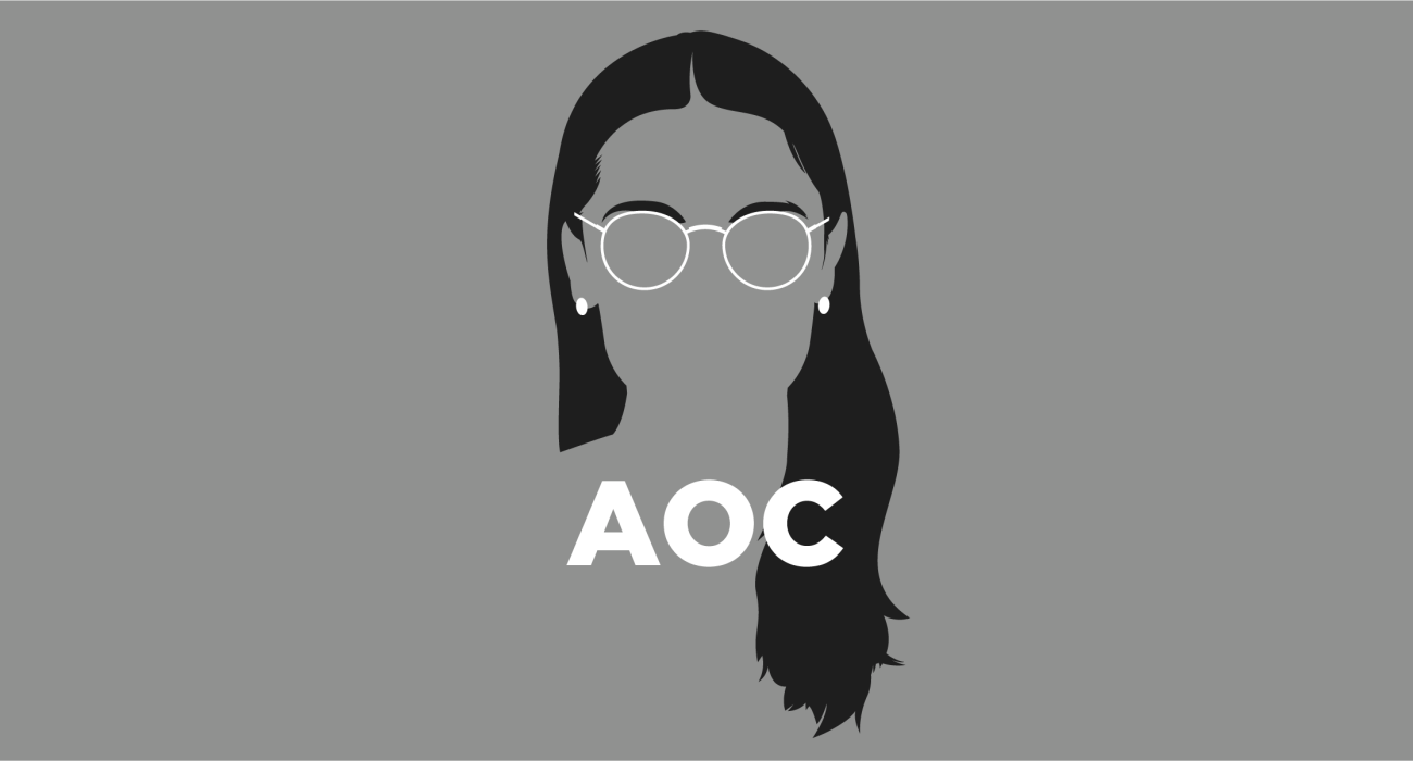 Alexandria Ocasio-Cortez, also known by her initials AOC, drew national recognition when she won the Democratic Party's primary election for New York's 14th congressional district in 2018, becoming the youngest woman ever to serve in the United States Congress.