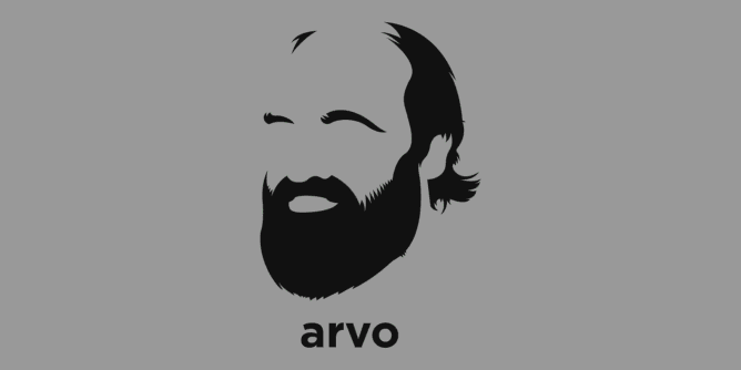 Graphic for arvo-part