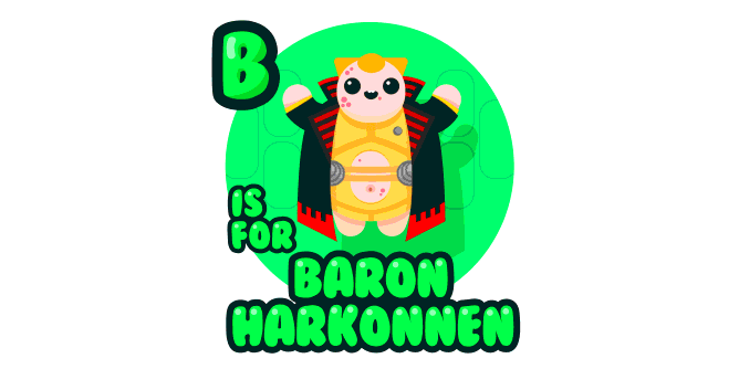 Graphic for b-is-for-baron-harkonnen