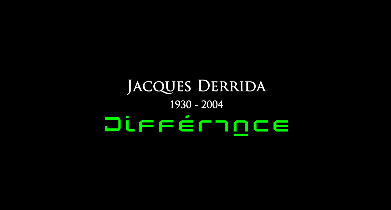 Jacques Derrida: French philosopher, one of the major figures associated with post-structuralism and postmodern philosophy. Best known for developing a form of semiotic analysis known as deconstruction, which he developed in the context of phenomenology.