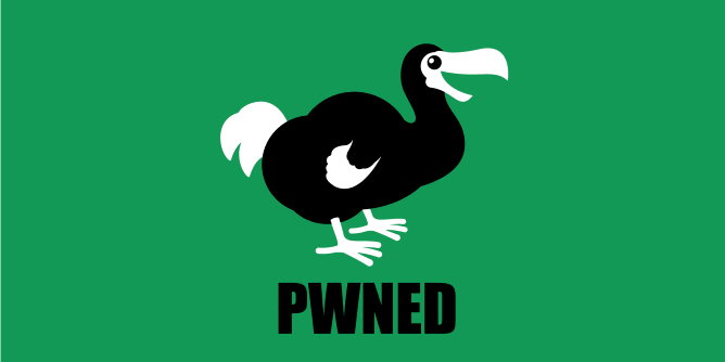 Graphic for dodo-pwned