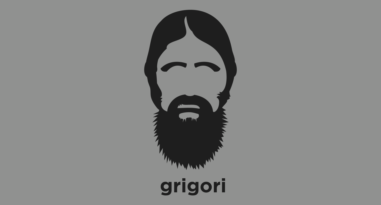 Grigori Rasputin: Russian mystic and advisor to the Russian imperial family viewed variously as a saintly healer and prophet, or debauched sex fiend and religious charlatan