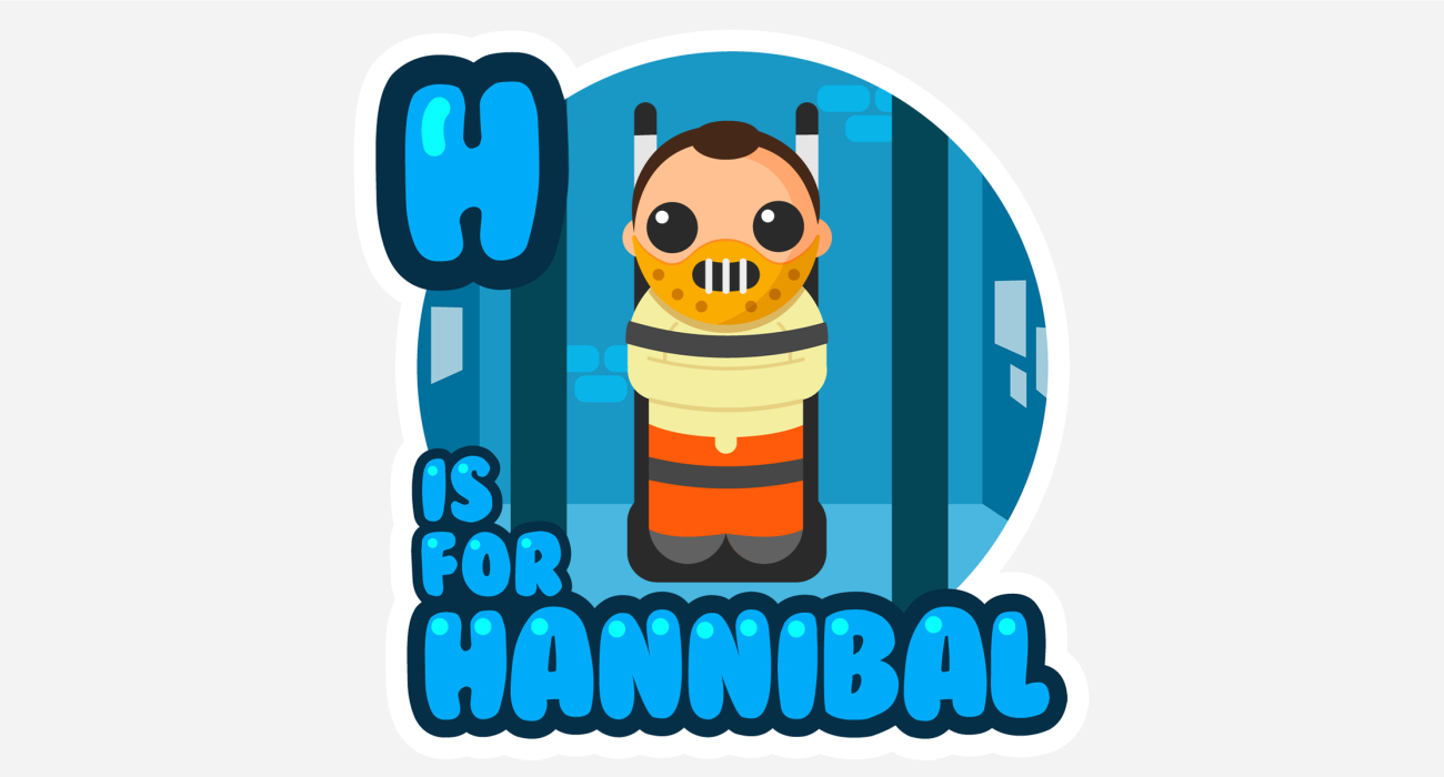A cute lil' Hannibal Lecter in his timeout room after being a big meanie to the other boys and girls at dinner.