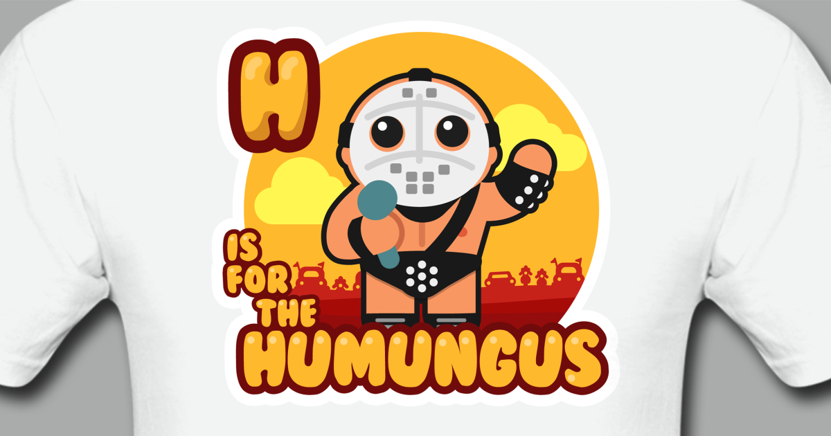 H is for The Humungus t-shirt from ABCs of Evil