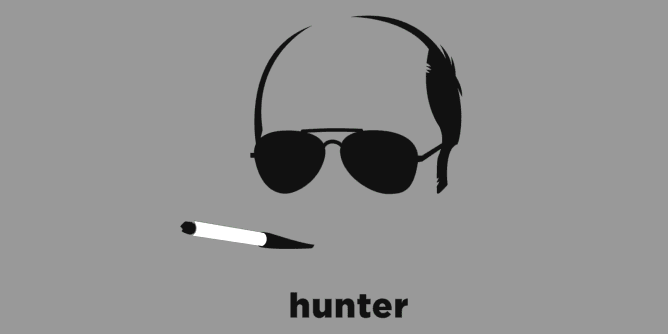 Graphic for hunter-s-thompson