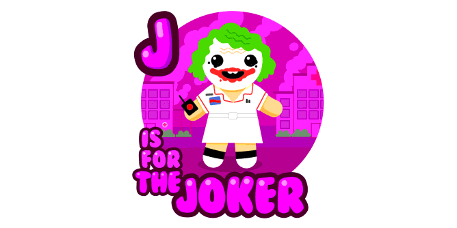Graphic for j-is-for-the-joker