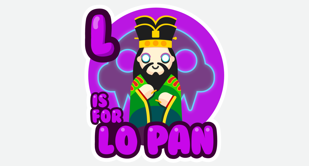 Just the cutest lil' cursed ancient chinese wizard, Lo Pan, hoping to get a green eyed girl over for a sleepover