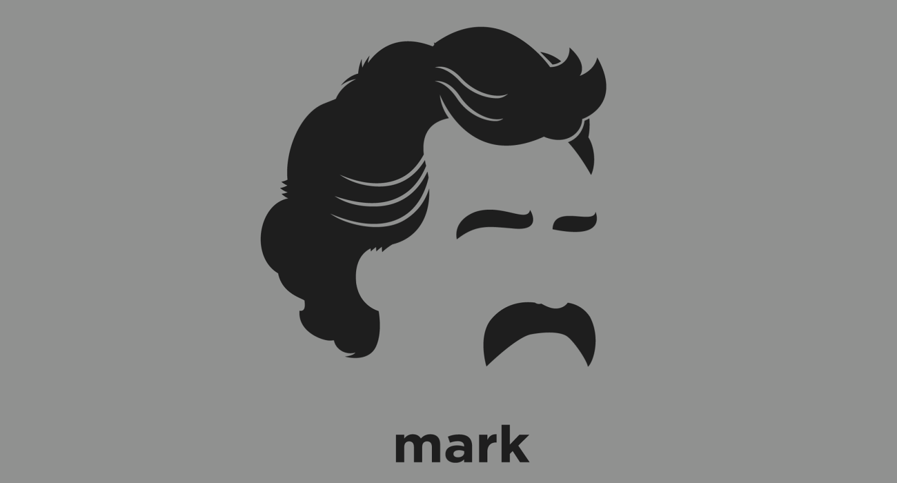 Mark Twain: American author and humorist best known for The Adventures of Tom Sawyer and its sequel, Adventures of Huckleberry Finn