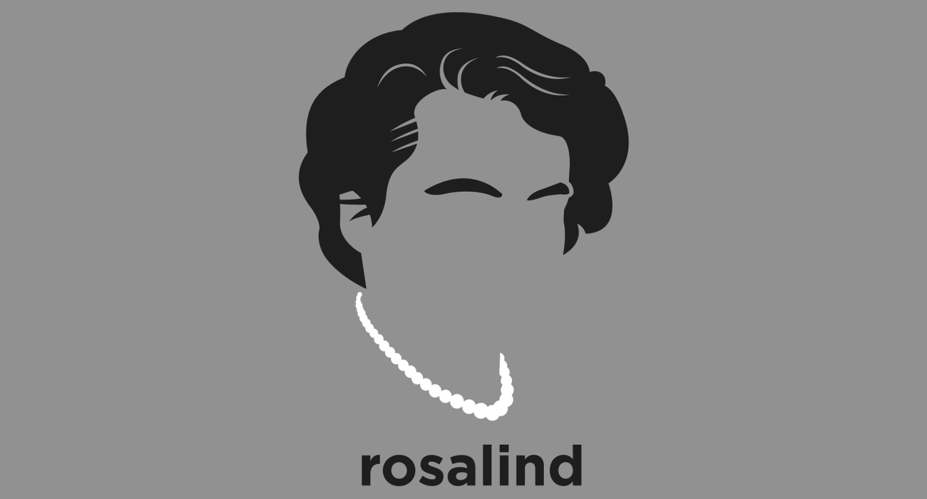 Rosalind Franklin: biophysicist and X-ray crystallographer who made critical contributions to the understanding of the fine molecular structures of DNA, RNA, viruses, coal, and graphite
