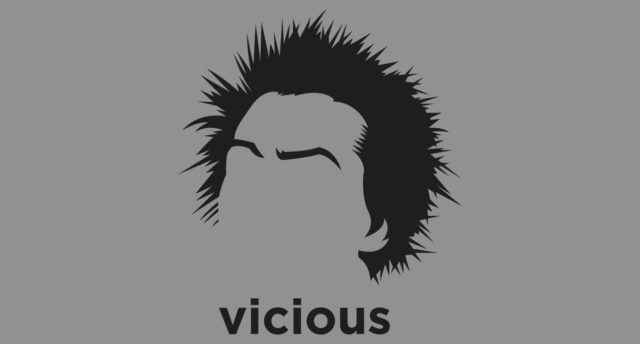 Sid Vicious: member of the influential punk rock band the Sex Pistols, and notorious for his arrest for the murder of his girlfriend, Nancy Spungen