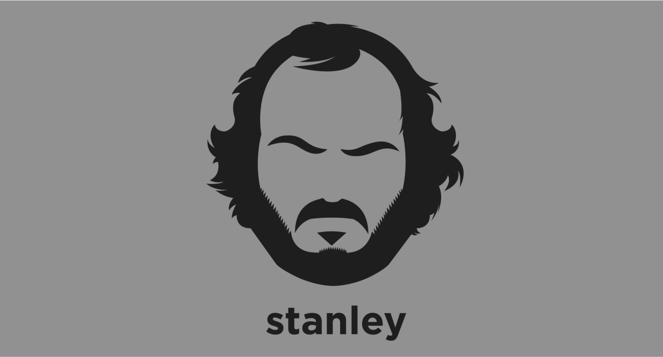Stanley Kubrick: Legendary filmmaker frequently cited as one of the greatest and most influential directors in cinematic history. His films are noted for their realism, dark humor, unique cinematography, extensive set designs, and evocative use of music.